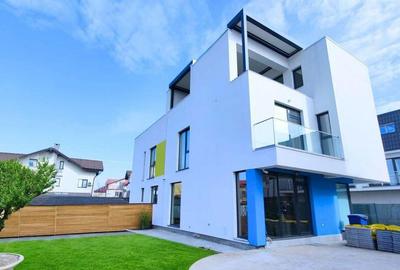 Vila indiv-stil medit.,2parcari,curte/centru Popesti-Leor... - 2