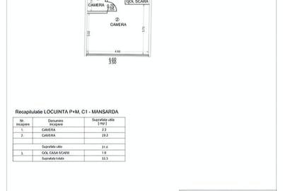 Casă cu 4 camere în Plai - 1