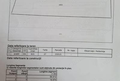 Teren de 915 mp, în Central - 3