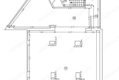 Spatiu stradal Unirii parter 190mp +65 mp mezanin - 2