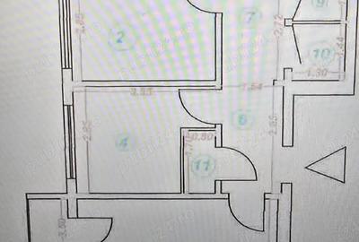 Apartament cu 3 camere decomandat în Militari