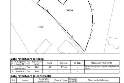 Casă cu 1 camere cu Teren 1200 Mp în Micești - 14