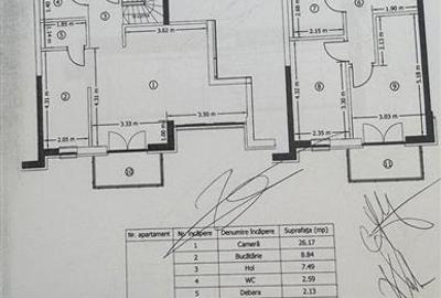 Penthouse cu 3 camere decomandat în Avantgarden - 16