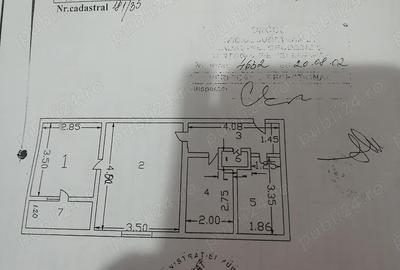 Apartament cu 2 camere semidecomandat în Central - 1