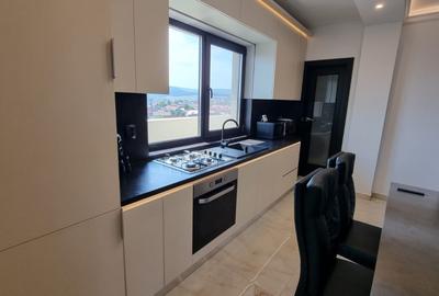 Penthouse cu 3 camere semidecomandat, mobilat în Florești - 17