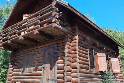 Casa din lemn rotund tratat 60mp pentru relocare - 5