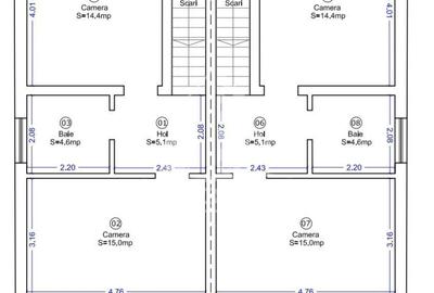 Casă cu 4 camere decomandat în Șag