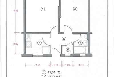 Apartament cu 2 camere decomandat în Aviatorilor - 4