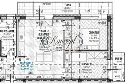Apartament in imobil nou tip vila, in Baciu - 1