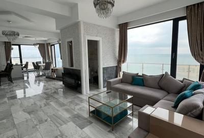 Penthouse mobilat lux , vedere frontală la mare - 2