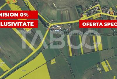 Teren extravilat 5490mp langa padure cu o priveliste panoramica