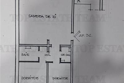 Apartament cu 3 camere decomandat, mobilat în Buzaului - 14