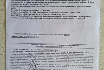 Casă cu 4 camere cu Teren 350 Mp în Central