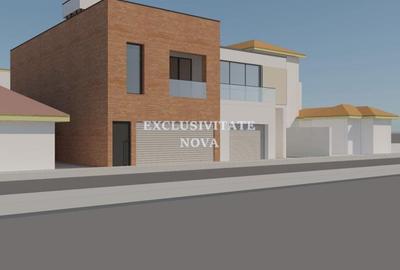 Vila in constructie  faza la rosu | P+1+Terasa 100 mp | Garaj dublu | Teren 187 - 1