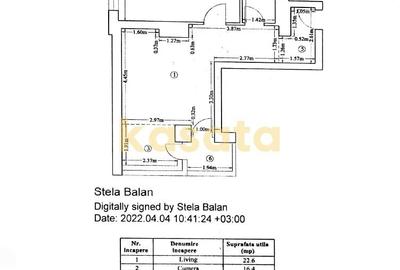 Apartament cu 2 camere semidecomandat în Central - 10