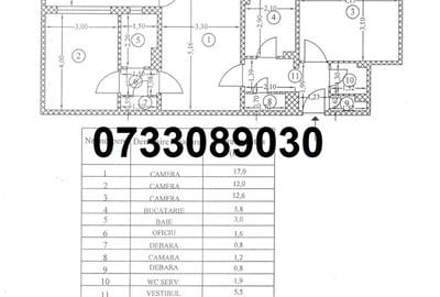 Drumul Taberei apartament 3 camere