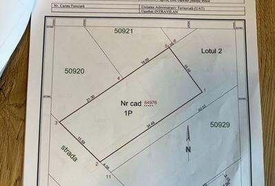Teren de 1282 mp, în Oșorhei - 2