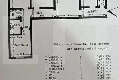 Apartament cu 4 camere semidecomandat în Ciucului - 6