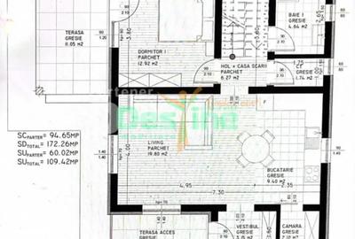 Casă cu 5 camere cu Canalizare în Balciu - 3
