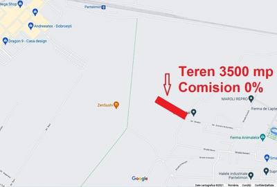 Teren Construcții intravilan de 3500 mp, în Dobroești - 3