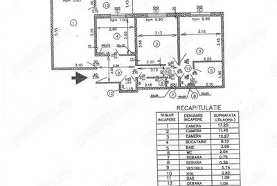 Apartament cu 3 camere decomandat în Gorjului - 1