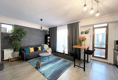 Apartament cu 2 camere semidecomandat, mobilat în Aviației
