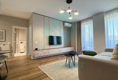 Apartament cu 2 camere semidecomandat, mobilat în P-ța Alba Iulia