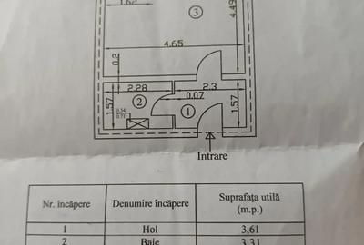 Garsonieră semidecomandată în Central - 2