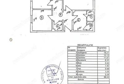 Apartament cu 3 camere decomandat, mobilat în Central - 9