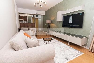 Apartament cu 2 camere semidecomandat, mobilat în Aviației