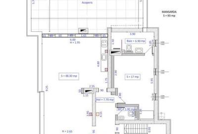 Spațiu comercial, de 93 mp, în Central - 1