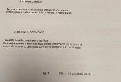 Teren de 500 mp, în Central