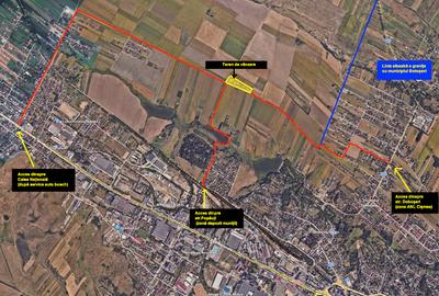 Teren agricol intravilan de 12214 mp, în Mihai Eminescu - 1