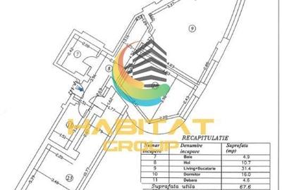 Apartament cu 2 camere semidecomandat în Timpuri Noi - 9