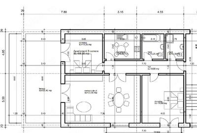 Apartament cu 2 camere decomandat în Central