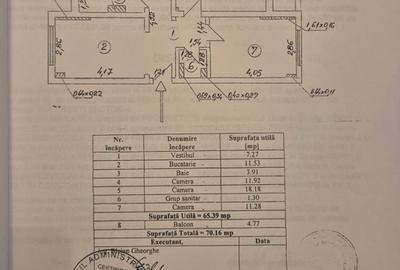 Apartament cu 3 camere decomandat în Timpuri Noi - 16