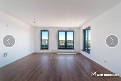 Penthouse/spatiu birou, 2 camere, finisat, prima inchiriere, parcare subterana