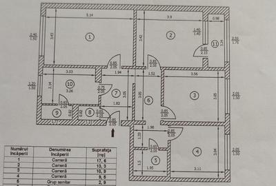 Apartament 4 camere decomandat. - 8