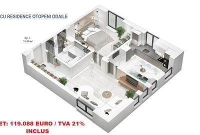 Sorescu Residence - Apartamente cu 2 camere, parcare, lift - 5