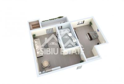 Apartament cu 2 camere decomandat în Țiglari - 2