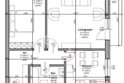 Apartament cu 2 camere decomandat în Trivale - 6