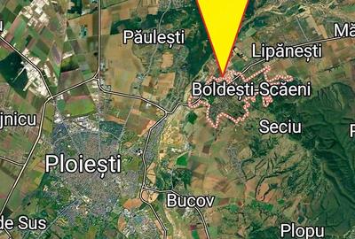 Teren de 10000 mp, în Boldești