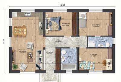 Teren de 109.35 mp, în Central