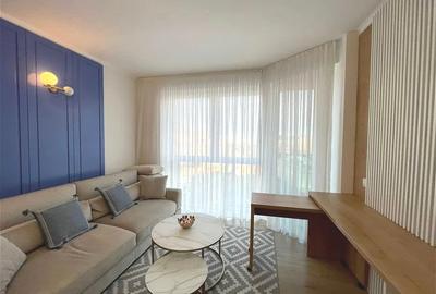 Apartament cu 2 camere semidecomandat, mobilat în Floreasca