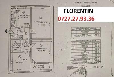 Apartament cu 3 camere decomandat în Drumul Taberei