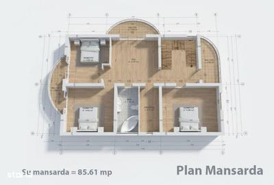 Casă cu 5 camere cu Teren 1553 Mp în Central - 3