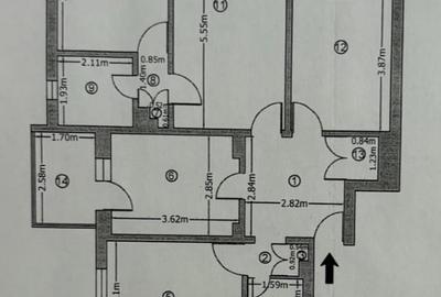 Apartament cu 4 camere decomandat, mobilat în Rahova - 1