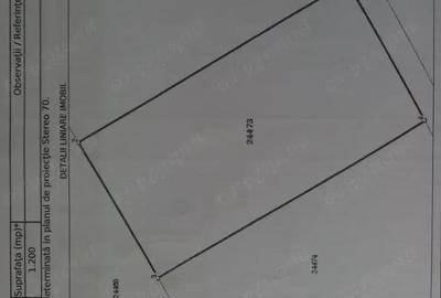 Teren de 1200 mp, în Urleta - 1