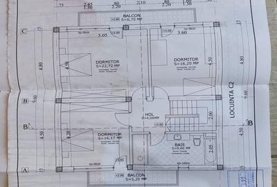 Casă cu 5 camere cu Teren 250 Mp în Cernica