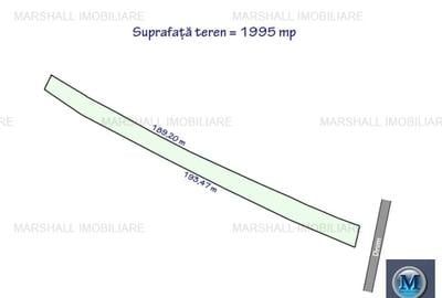 Teren Construcții intravilan de 1995 mp, în Central - 2